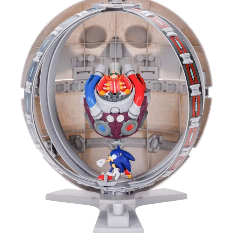 JAKKS PACIFIC Sonic Playset Juego Huevo de la Muerte- Figuras Videojuegos|Figuras Y Figuras De Acción