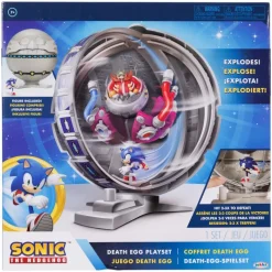 JAKKS PACIFIC Sonic Playset Juego Huevo de la Muerte- Figuras Videojuegos|Figuras Y Figuras De Acción