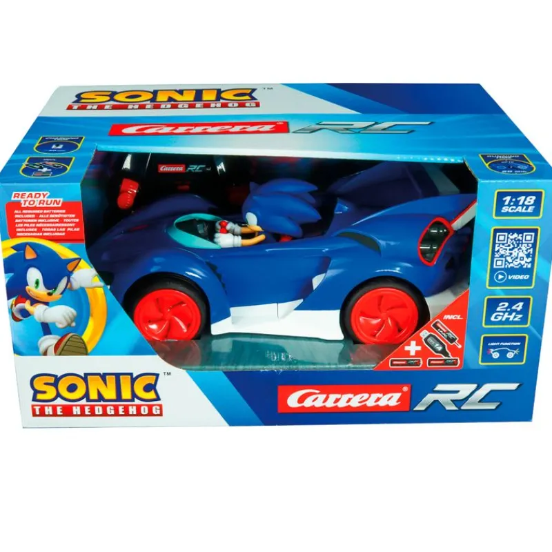 CARRERA Coches Radio Control (R/C)|Sonic Team Vehículo R/C Escala 1:18