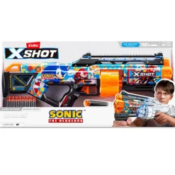 ZURU Juegos Y Juguetes De Imitación|Sonic X-Shot Lanzador Skins Last Stand