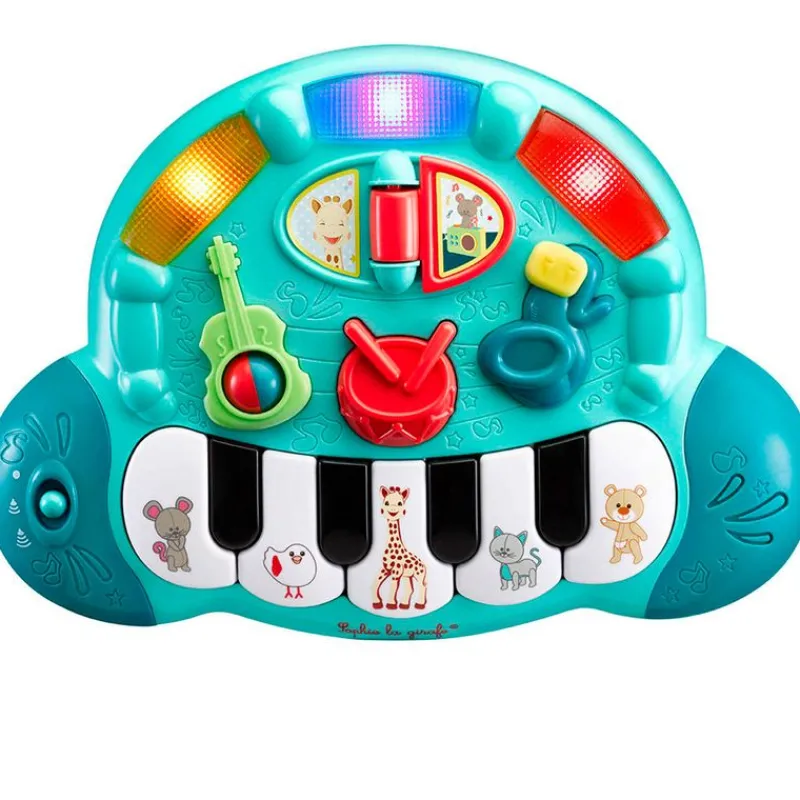 SOPHIE LA GIRAFE Instrumentos Musicales|Piano Animales Surtido