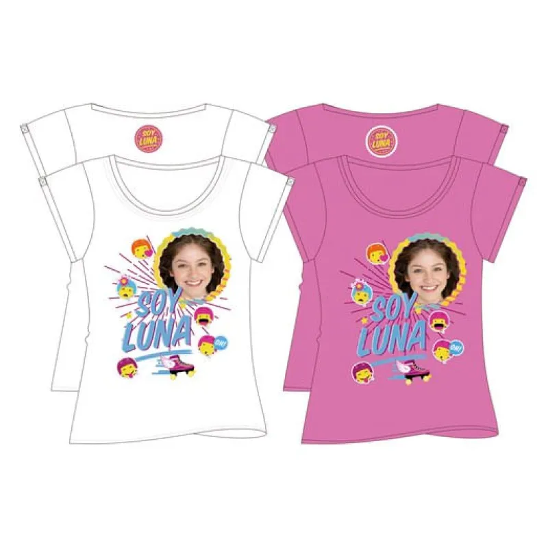 SELECCION DRIM Soy Luna Camiseta Manga Corta- Ropa Y Complementos