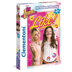CLEMENTONI Soy Luna Puzzle Purpurina- Puzzles Y Construcciones