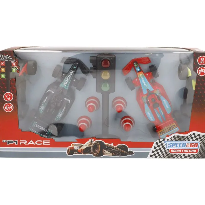 COLOR BABY Speed & Go Pack 2 Vehículos F1- Coches Radio Control (R/C)