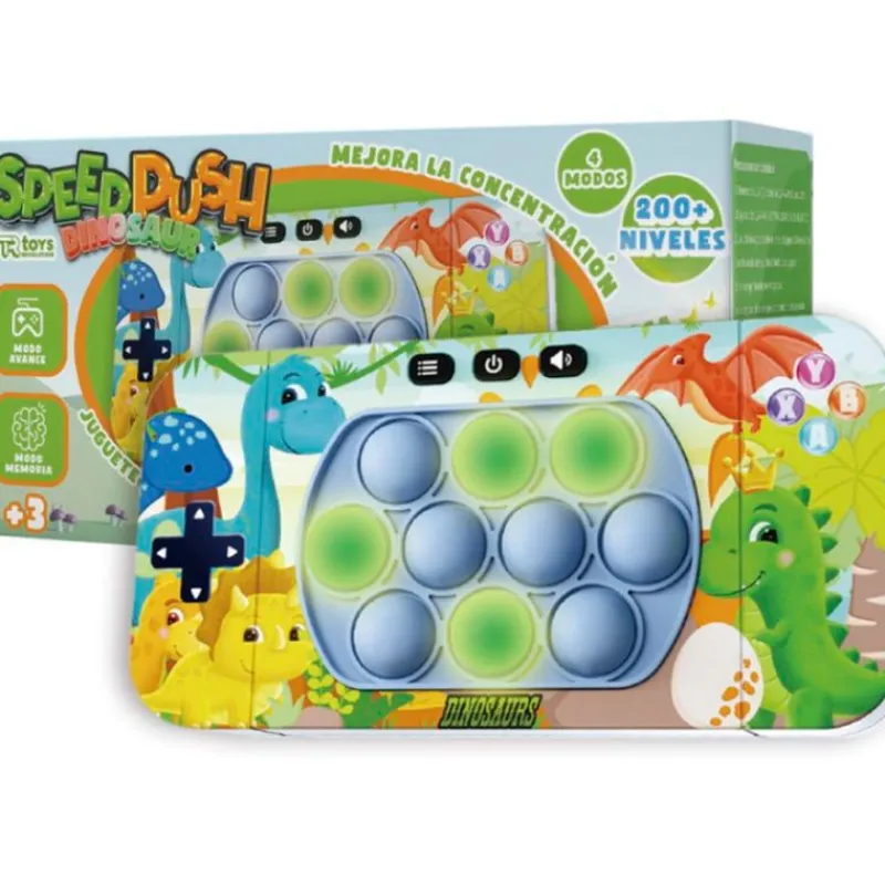 DRIM DISCOUNT Juegos Y Juguetes Educativos|Speed Push Unicornio/ Dinosaurio Surtido