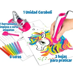 CRAYOLA Súper Cera Boli Neón- Manualidades