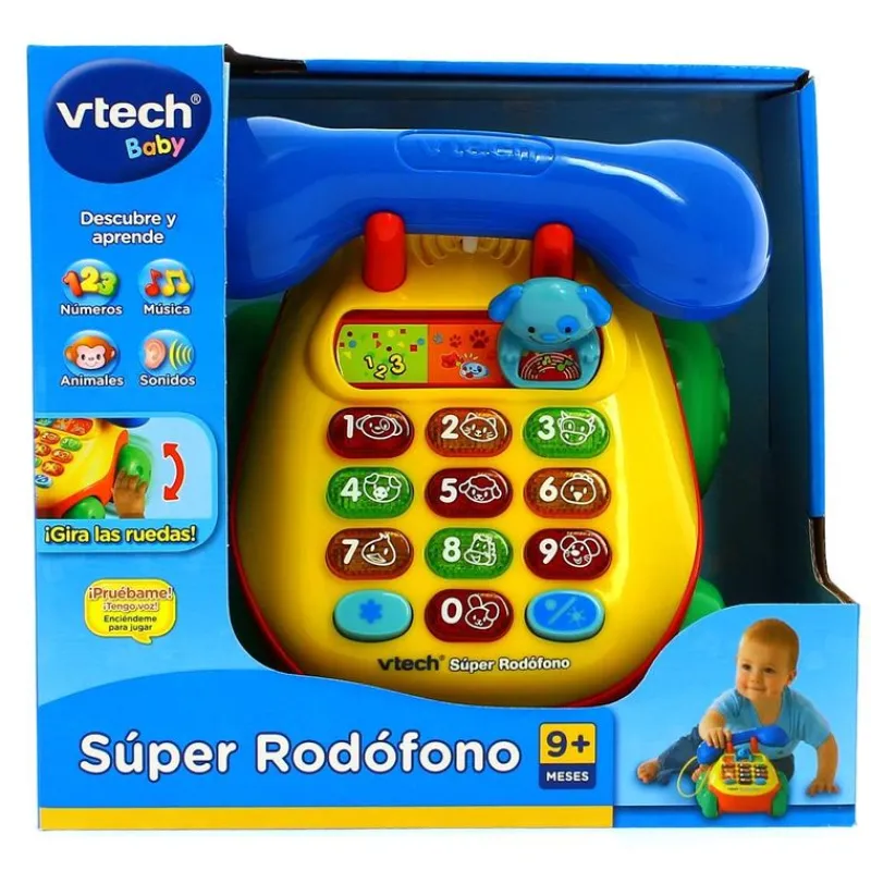 VTECH Súper Rodófono- Primera Infancia Y Preescolar