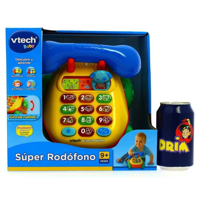 VTECH Súper Rodófono- Primera Infancia Y Preescolar