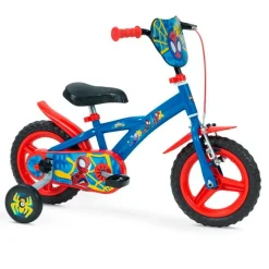 TOIMSA Spiderman Bicicleta Infantil 12"- Bicicletas, Correpasillos Y Triciclos