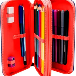 KIDS EUROSWAN Escolar|Spiderman Estuche Doble