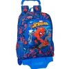 SAFTA Spiderman Mochila + Carro Great Power- Escolar