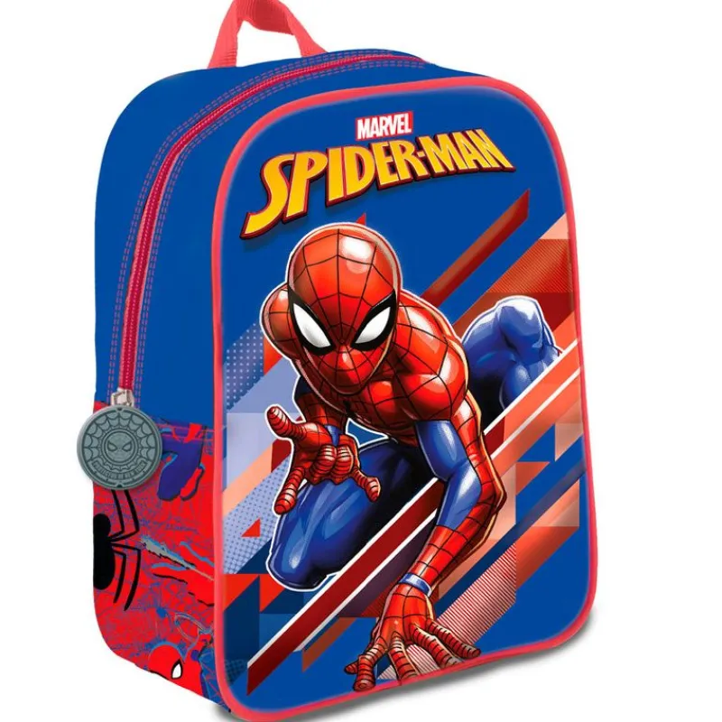 SELECCION DRIM Spiderman Mochila 3D Escolar Squad- Escolar