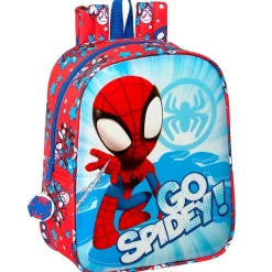 SAFTA Spiderman Mochila Infantil Adaptable- Escolar