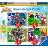 RAVENSBURGER Spiderman Pack 4 Puzzles Progresivos- Puzzles Y Construcciones