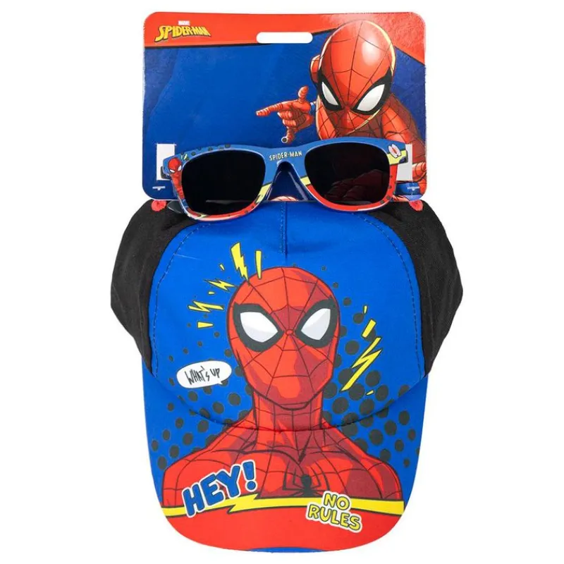 SELECCION DRIM Spiderman Pack Gorra + Gafas- Ropa Y Complementos