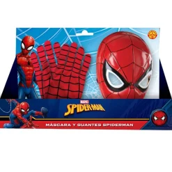 RUBIE'S Disfraces Y Complementos|Disfraces Y Complementos|Spiderman Pack Máscara + Guantes