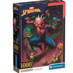 CLEMENTONI Spiderman Puzzle 1000 Piezas- Puzzles Y Construcciones