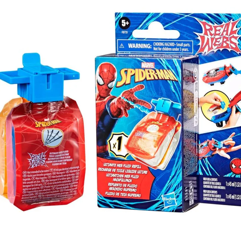 HASBRO Spiderman Real Webs Pack Recarga- Juegos Y Juguetes De Imitación