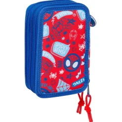 SAFTA Spidey Estuche Triple Rescue- Escolar