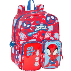 SAFTA Escolar|Spidey Mochila Guardería Bolsillos Rescue