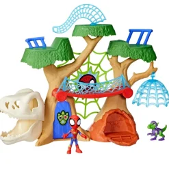 HASBRO Figuras Y Figuras De Acción|Spidey y sus Amigos Dino-Árbol Arácnido