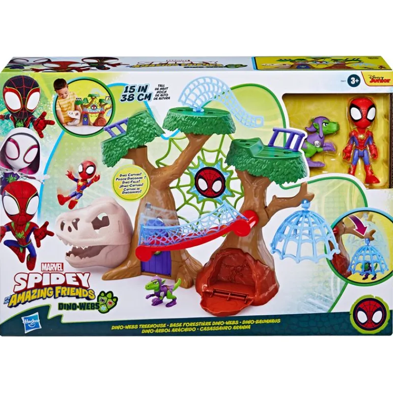 HASBRO Figuras Y Figuras De Acción|Spidey y sus Amigos Dino-Árbol Arácnido