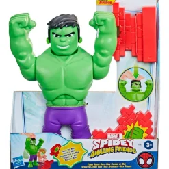 HASBRO Spidey y sus Amigos Figura Hulk Aplastante- Figuras Y Figuras De Acción