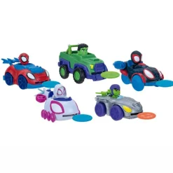SELECCION DRIM Spidey y sus Amigos Vehículo Lanza Discos Surtido- Vehículos, Trenes Y Parkings