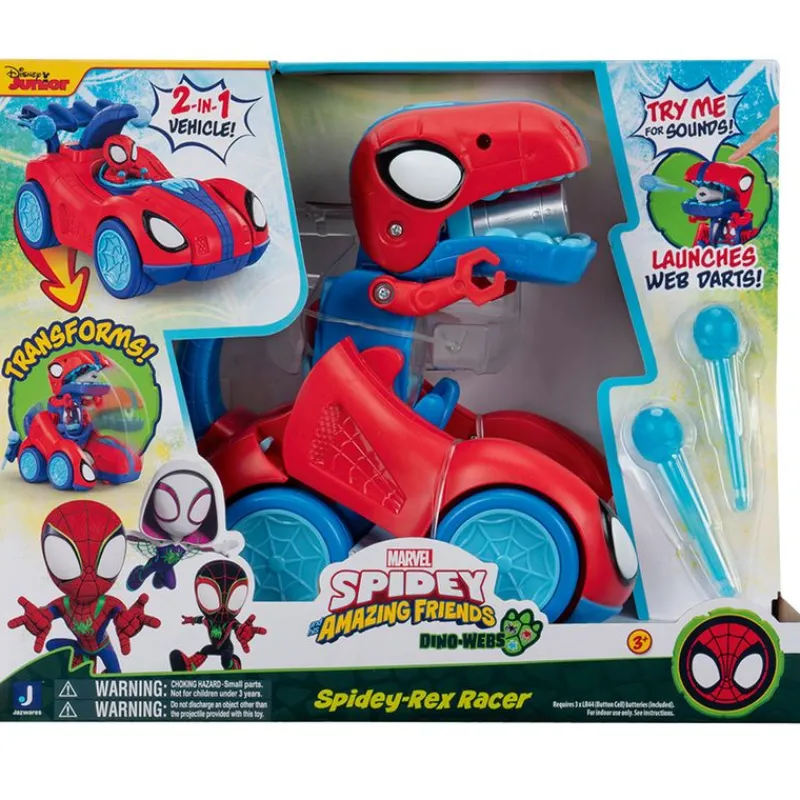 SELECCION DRIM Spidey y sus Amigos Vehículo Rex Racer- Vehículos, Trenes Y Parkings|Figuras Y Figuras De Acción