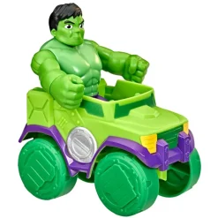 HASBRO Spidey y sus Amigos Vehículo con Figura Surtida- Figuras Y Figuras De Acción