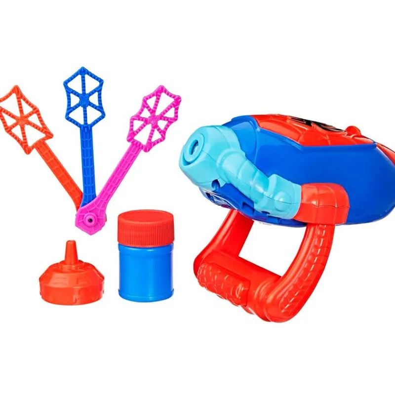 HASBRO Aire Libre|Spidey y sus Amigos Water-Webs Lanzaburbujas