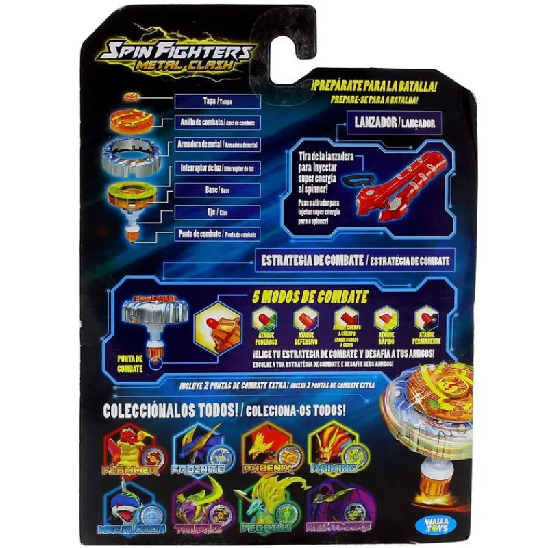 DRIM DISCOUNT Spin Fighter Peonza Surtida- Figuras Y Figuras De Acción