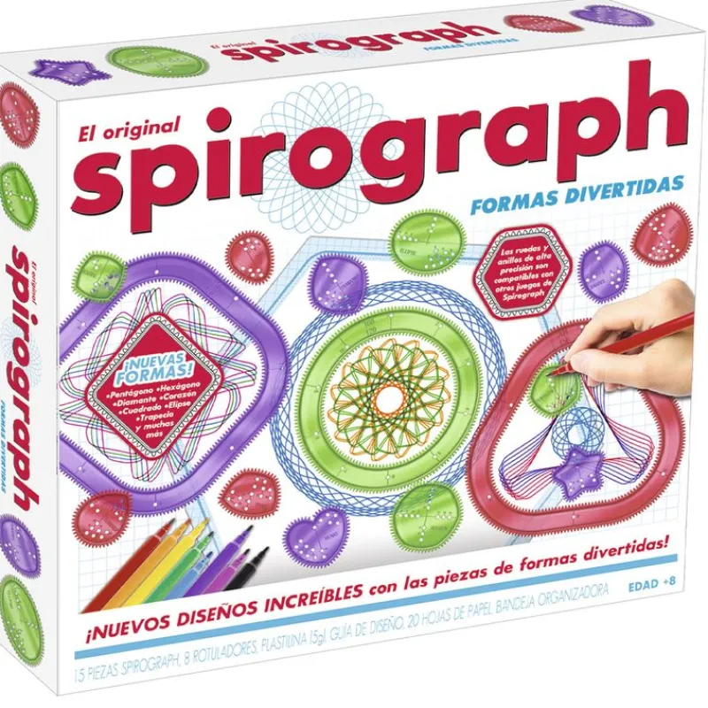 SELECCION DRIM Manualidades|Spirograph Formas Divertidas