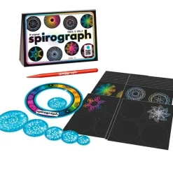 SELECCION DRIM Spirograph Rasca & Brilla- Manualidades