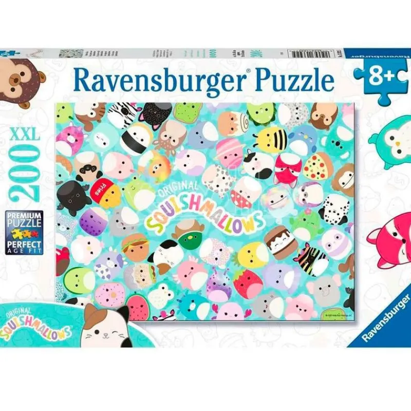 RAVENSBURGER Puzzles Y Construcciones|Squishmalls Puzzle 200 Piezas