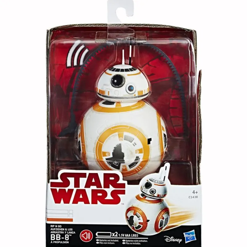 HASBRO Star Wars Arrastra y Lanza BB-8 Episodio 8- Star Wars