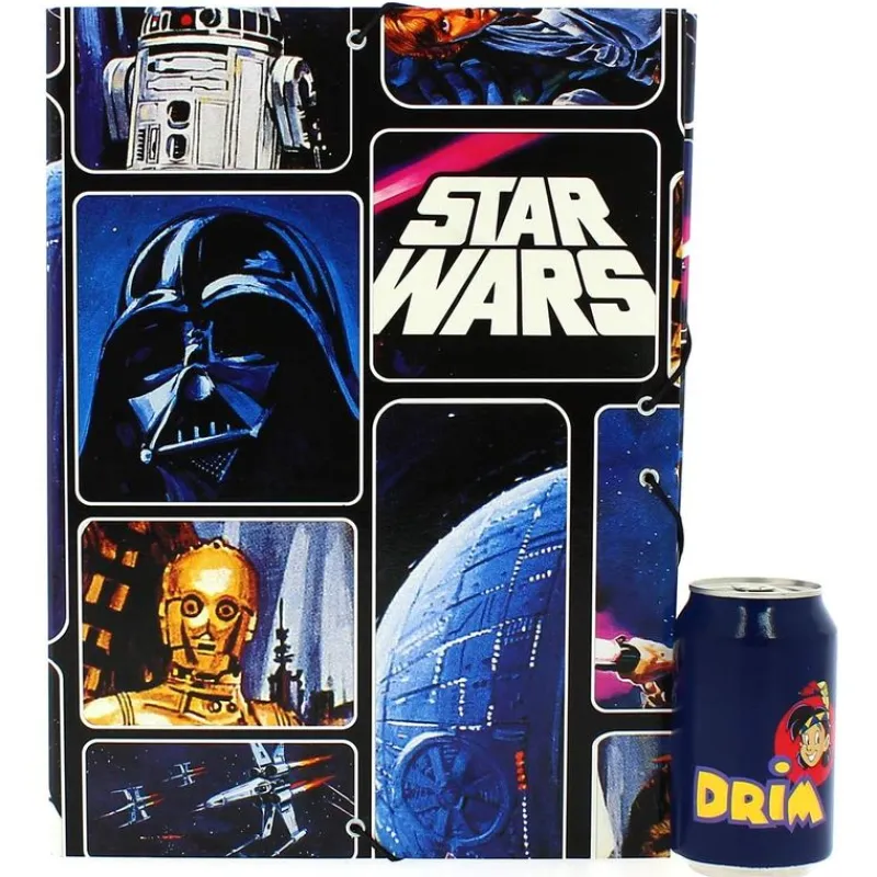 MONTICHELVO Star Wars Carpeta Escolar Space- Star Wars|Escolar