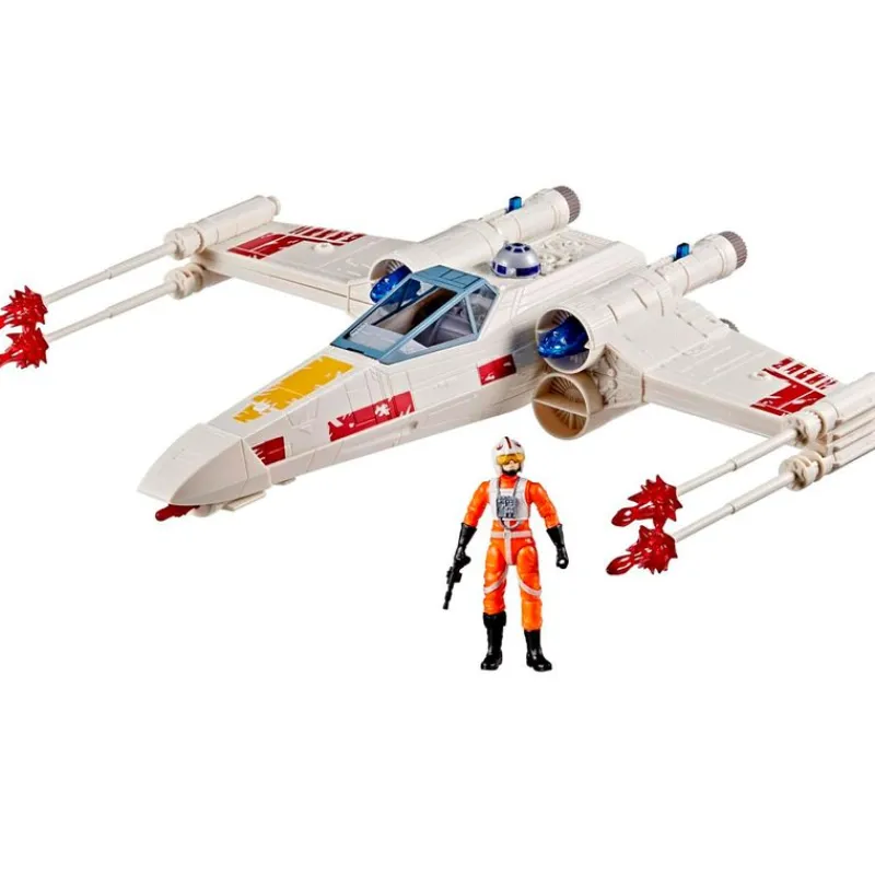 HASBRO Star Wars|Figuras Películas Y Series|Star Wars Epic World of Action Luke Skywalker X-Wing