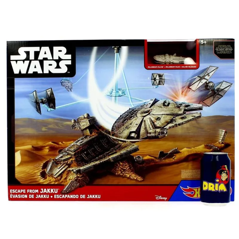 MATTEL Star Wars Hot Wheels Pista Huida de Jakku- Star Wars