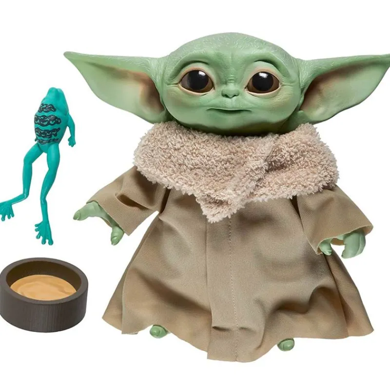 HASBRO Star Wars Mandalorian Baby Yoda Peluche que Habla- Star Wars|Primera Infancia Y Preescolar