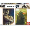 EDUCA Star Wars|Puzzles Y Construcciones|Star Wars Mandalorian Puzzle 2x100 Piezas