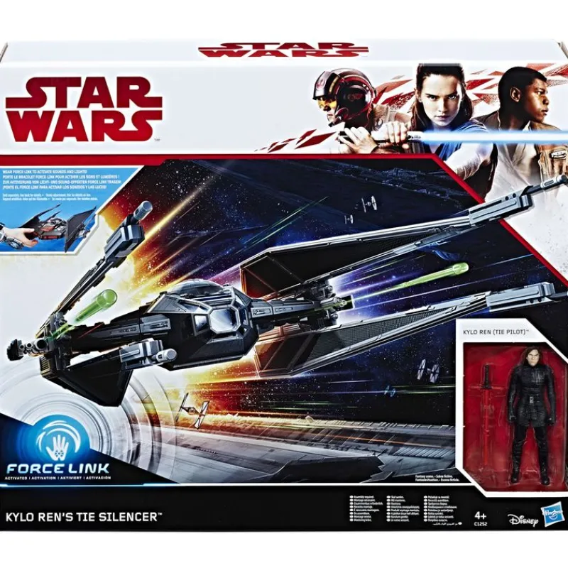 HASBRO Star Wars|Star Wars Tie Silencer con Kylo Ren