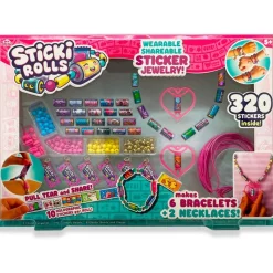 FAMOSA Manualidades|Sticky Rolls Book Pack Collares con Pegatinas