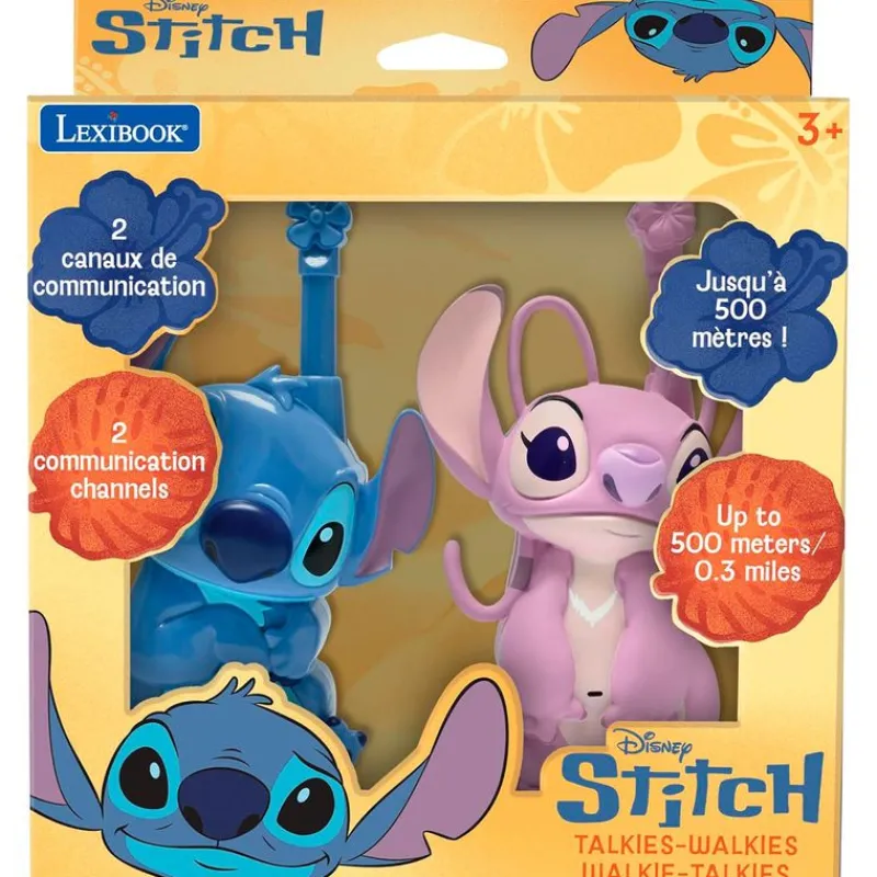 LEXIBOOK Electrónicos|Stitch & Angel Walkie Talkies 3D