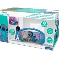 LEXIBOOK Stitch Altavoz Luz y Micrófono- Instrumentos Musicales|Electrónicos