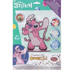 CRAYOLA Stitch|Manualidades|Stitch Angel Crystal Art XL Buddy