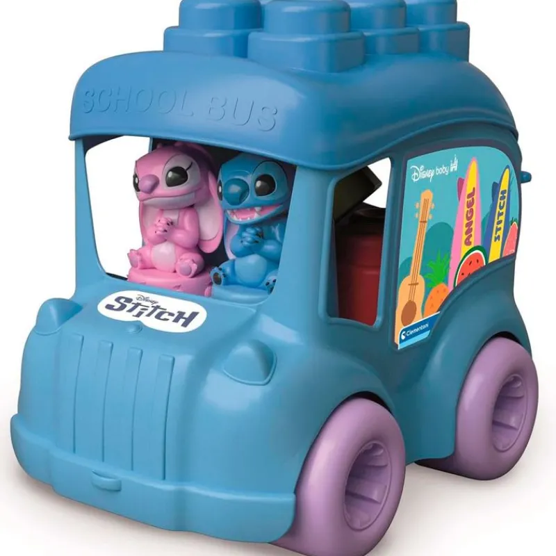 CLEMENTONI Primera Infancia Y Preescolar|Stitch Autobús Escolar Actividades