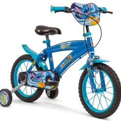 TOIMSA Stitch Bicicleta Infantil 14"- Bicicletas, Correpasillos Y Triciclos