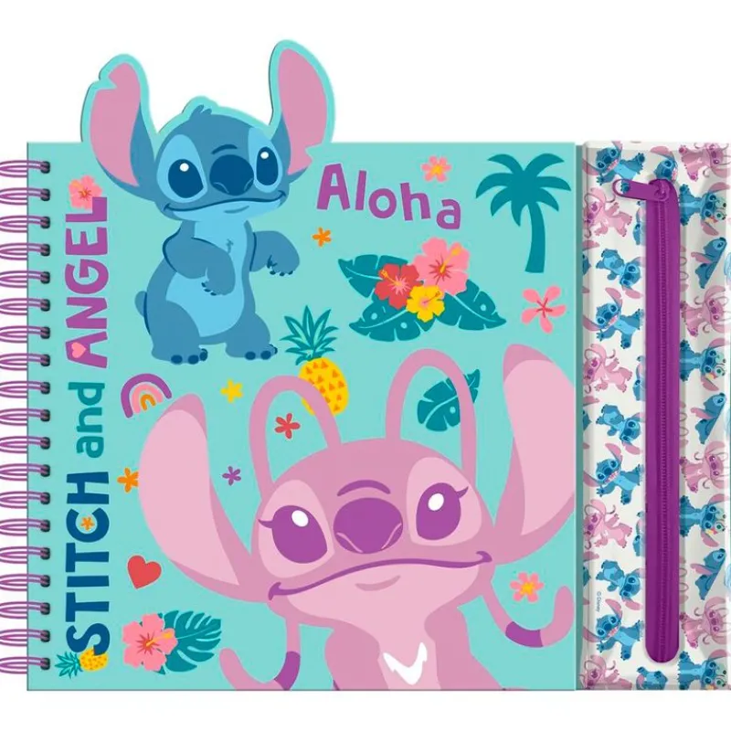 KIDS EUROSWAN Escolar|Stitch Cuaderno Actividades