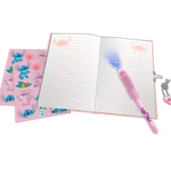 KIDS EUROSWAN Escolar|Stitch Diario con Bolígrafo Mágico